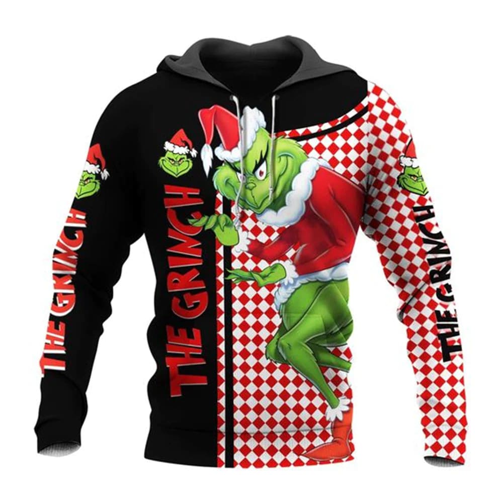 Grinch 3D Hoodie For Men And Women