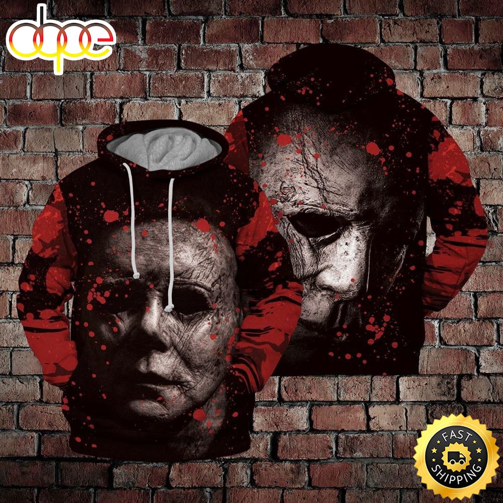 Horror Michael Myers 3D Hoodie