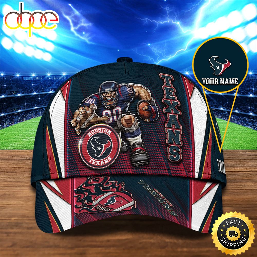 Houston Texans Personalized Your NameNFL Football Sport Cap