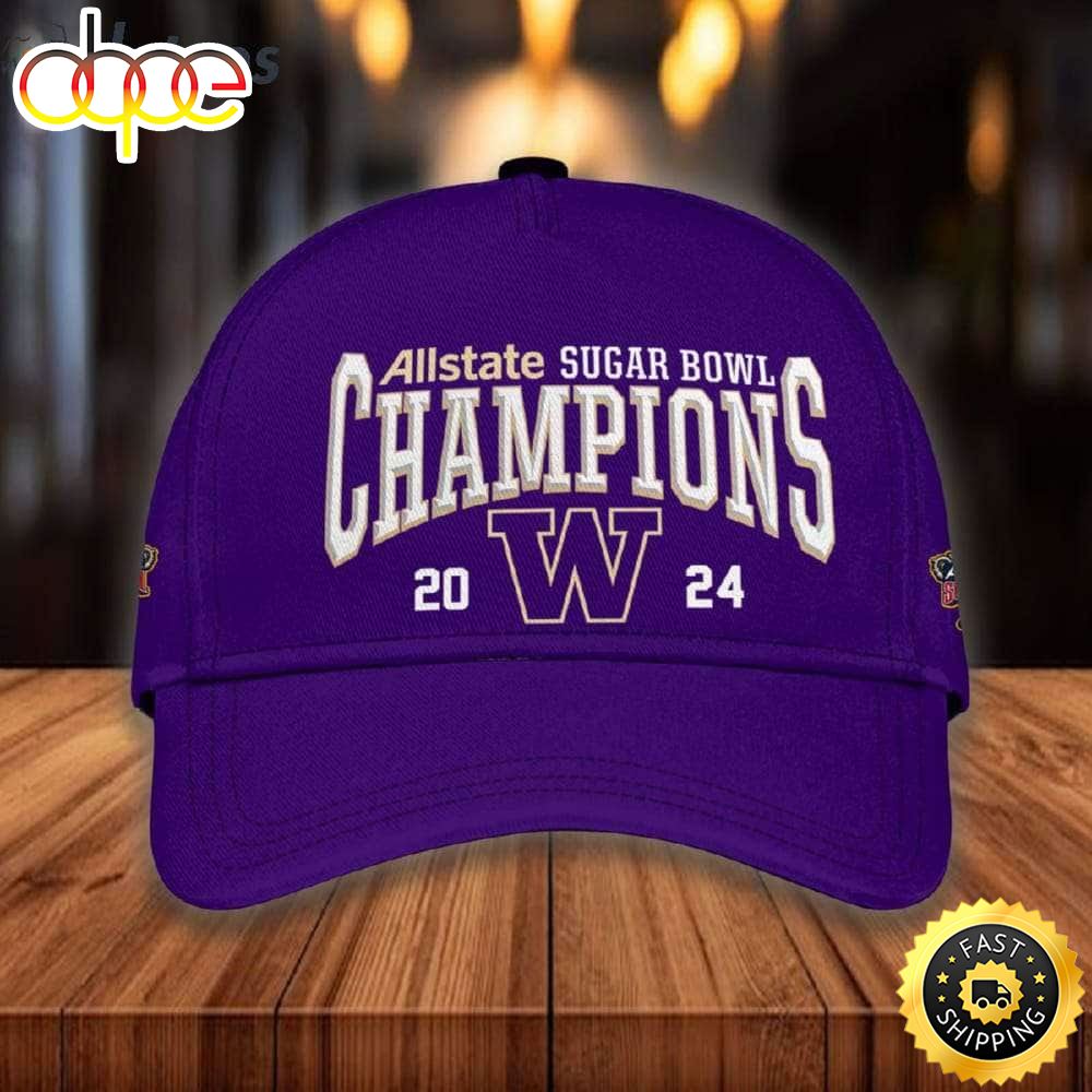 Huskies 2024 Sugar Bowl Champions Cap