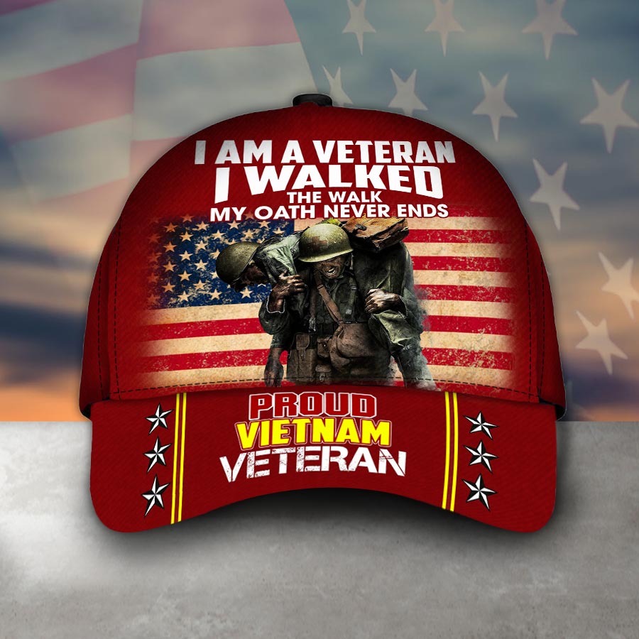 I Am A Veteran Class cap
