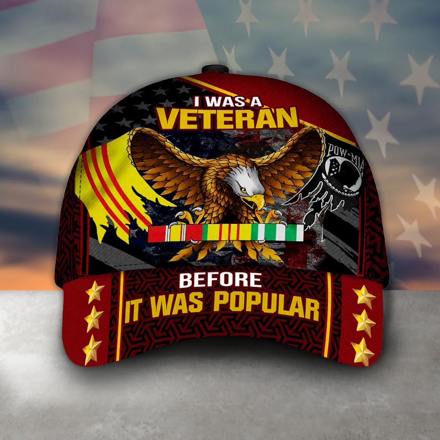 I Was A Veteran Classic Cap