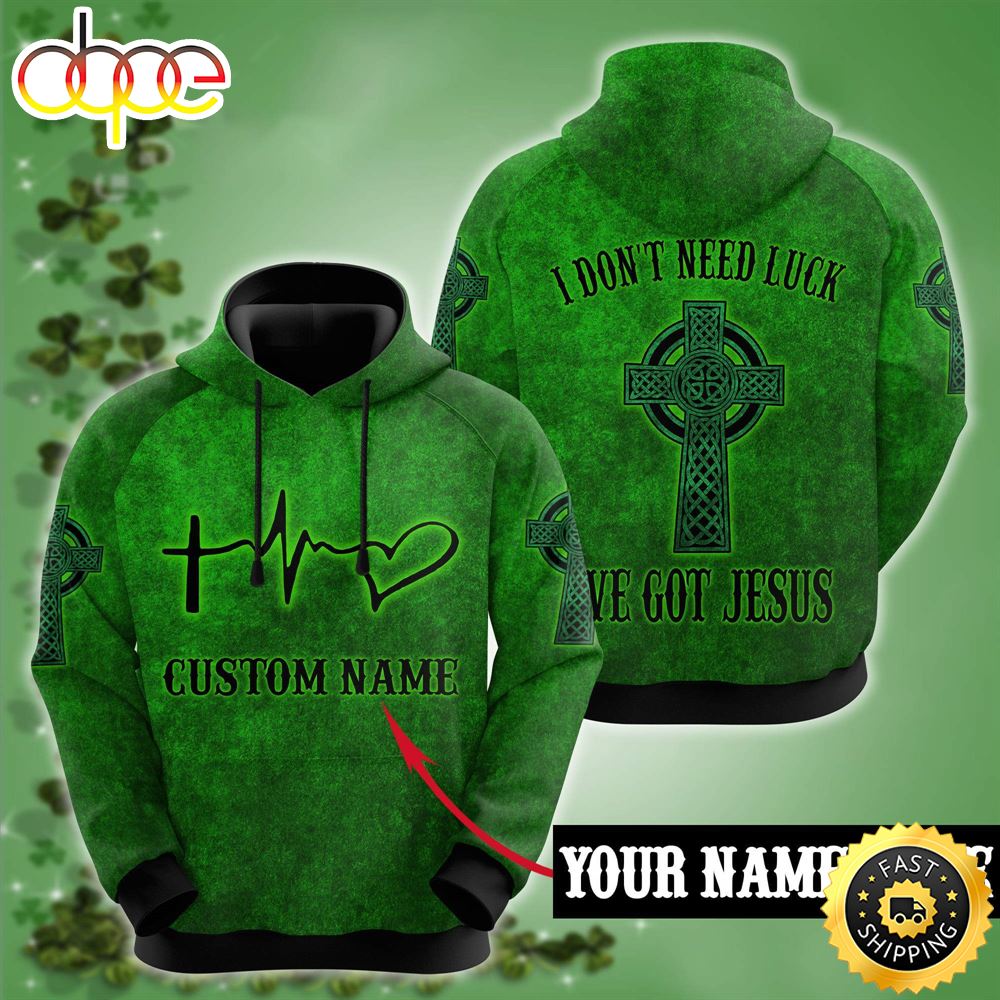 Irish Patrick?s Day Custom Name All Over Print Shirt