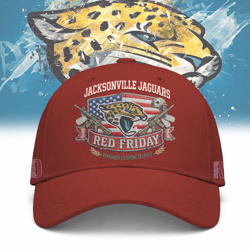 Jacksonville Jaguars  NFL RED Friday Classic Baseball Cap