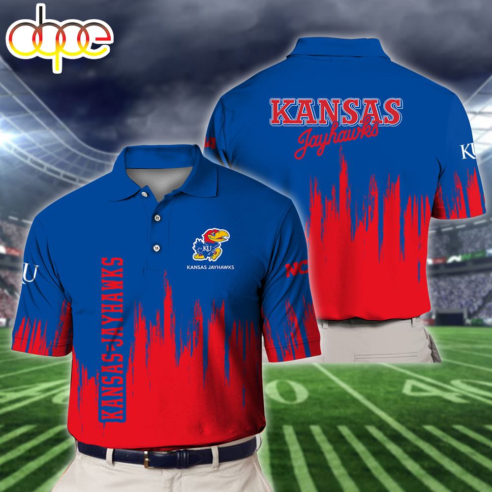 Kansas Jayhawks Sport Polo Shirt Gift For Fans