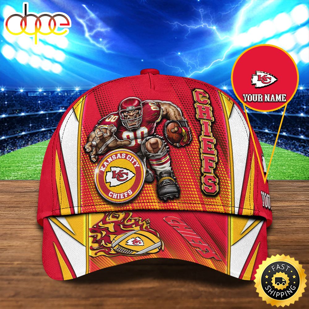 Kansas City Chiefs Personalized Your NameNFL Football Sport Cap