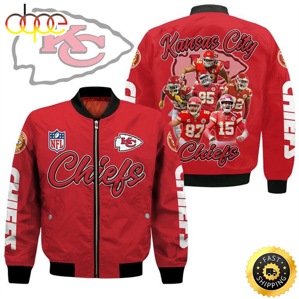 Kansas City Chiefs Players Nfl Bomber Jacket