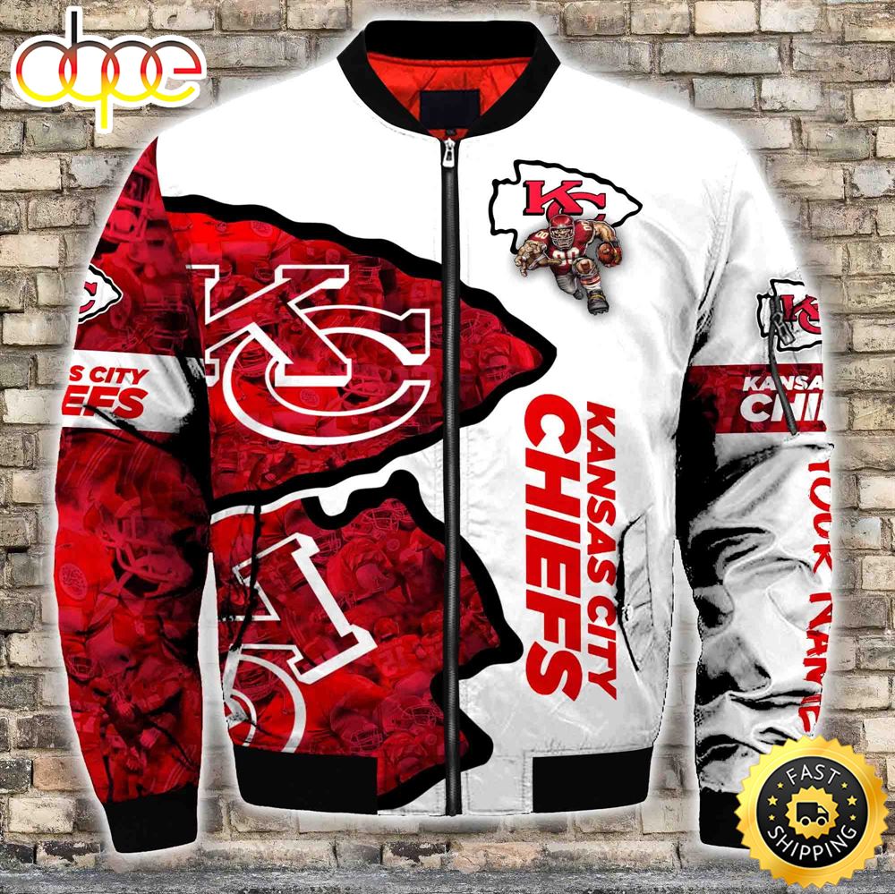 Kansas City Chiefs Super Bowl Champions 54 Mens and Womens 3D Bomber Jacket