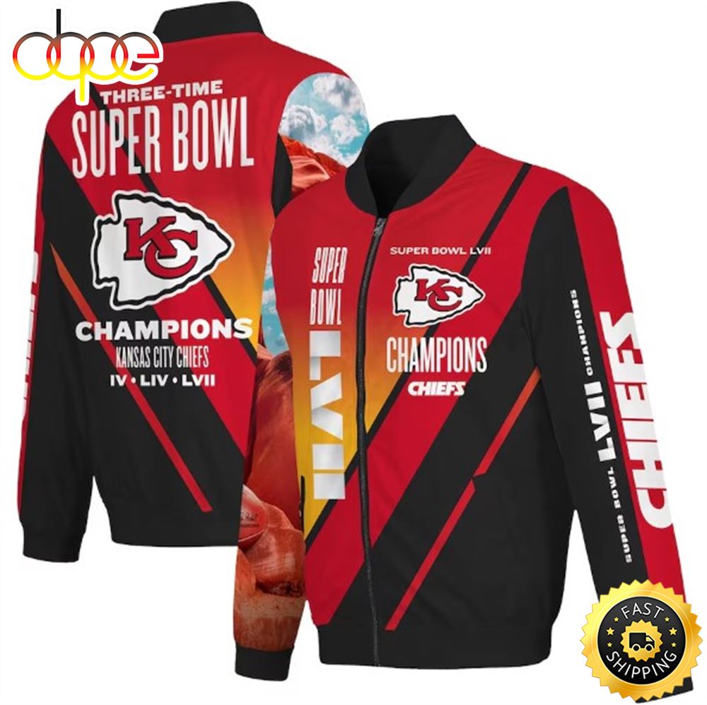 Kansas City Chiefs Super Bowl LVII Champions Bomber Jacket