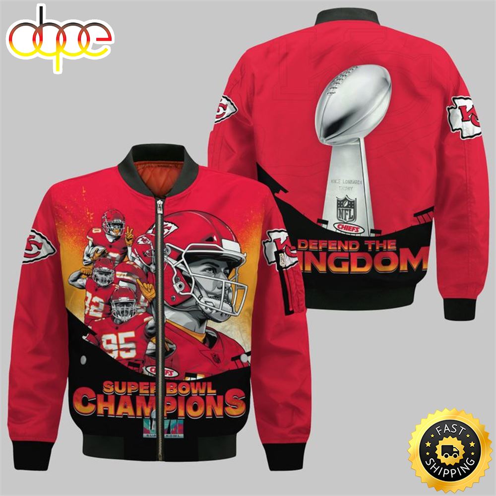 Kansas City Chiefs Super Bowl LVII Unisex Bomber Jacket