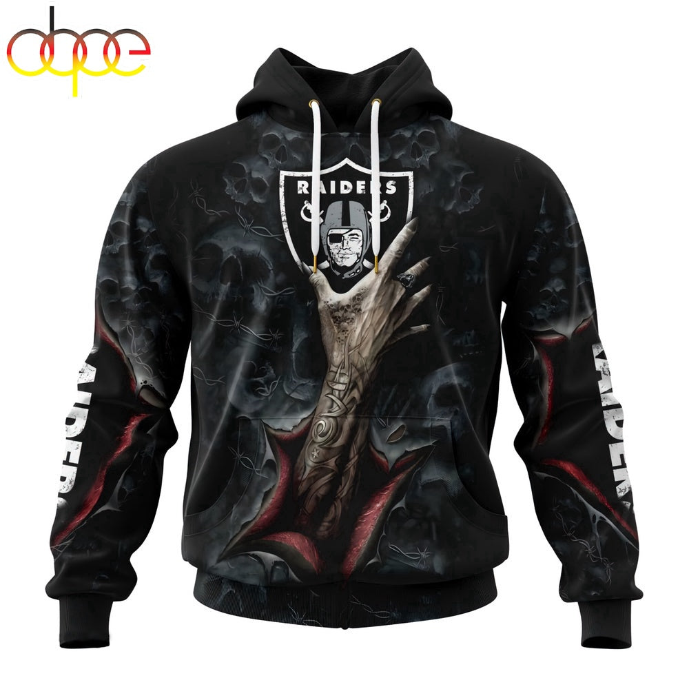 Las Vegas Raiders All Over Print Hoodie Shirt Gift For Fans