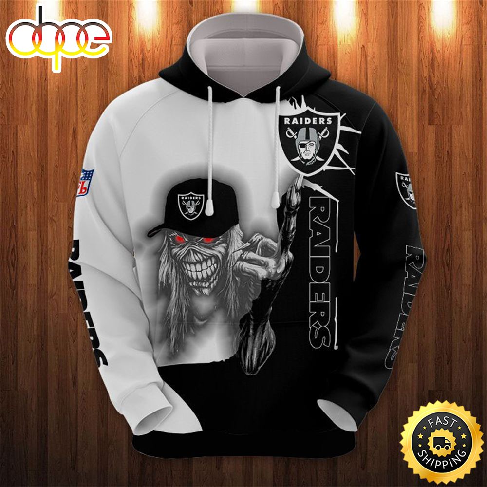 Las Vegas Raiders Hoodie Ultra Death Graphic Gift For Halloween