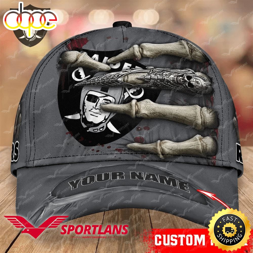 Las Vegas Raiders Nfl Cap Personalized