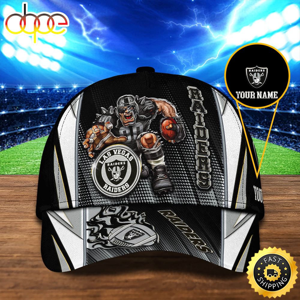 Las Vegas Raiders Personalized Your NameNFL Football Sport Cap