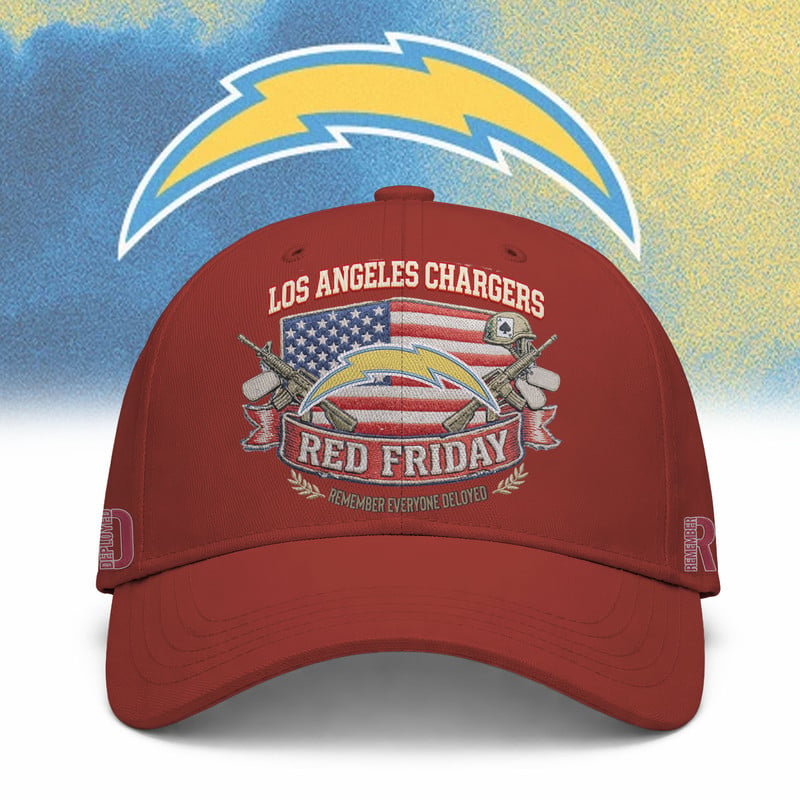 Los Angeles Chargers  NFL RED Friday Classic Baseball Cap