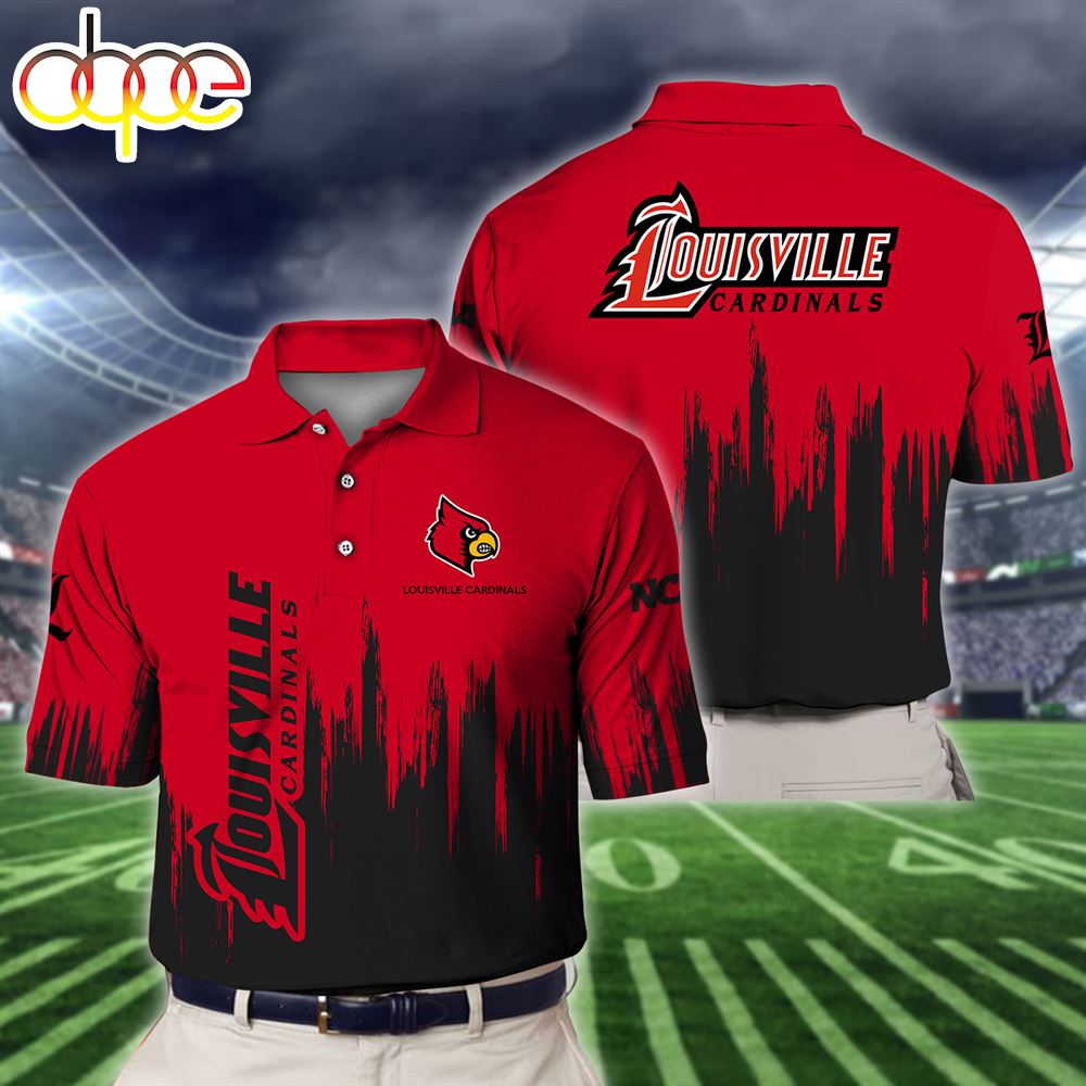 Louisville Cardinals Sport Polo Shirt Gift For Fans