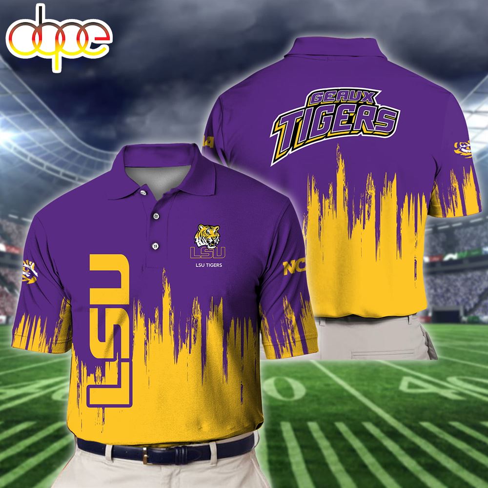 Lsu Tigers Sport Polo Shirt Gift For Fans