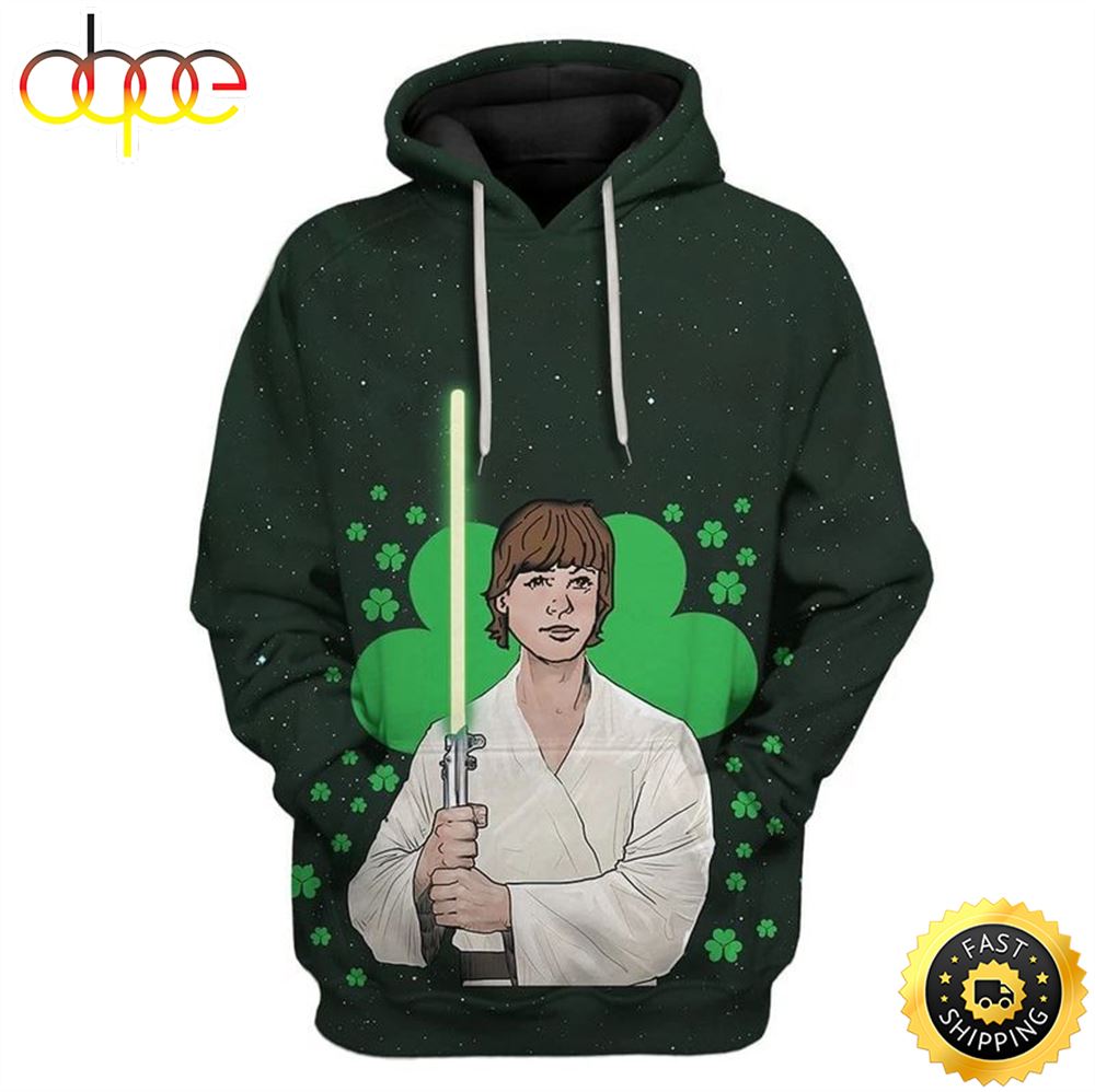 Luke St Patricks Day Happy Patrick's Day 3d Hoodie All Over Print Shirt