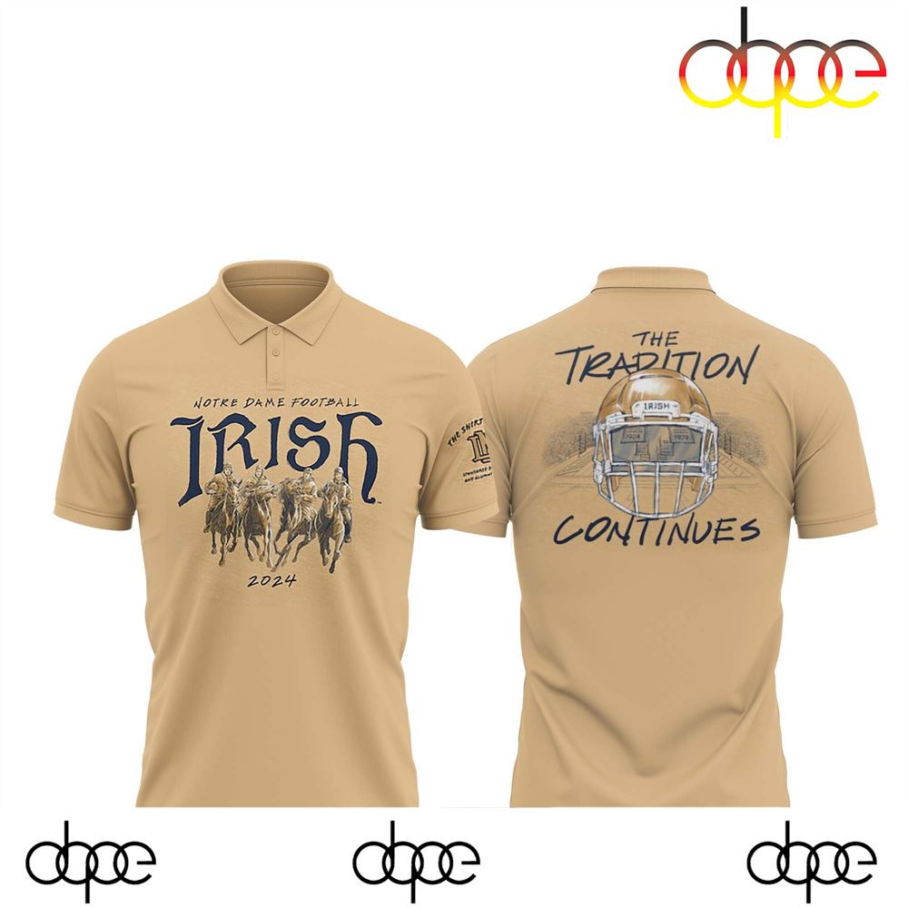 Men’s Notre Dame Fighting Irish 2024 The Shirt Polo