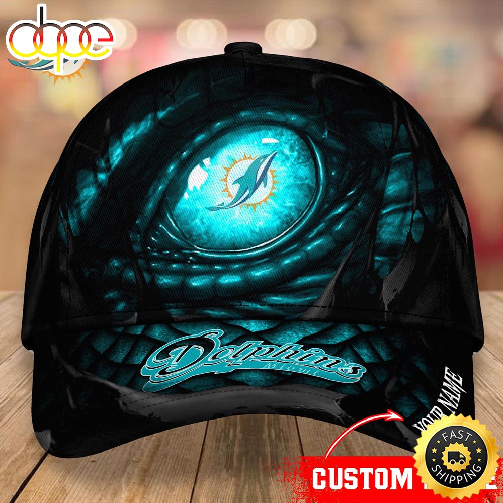 Miami Dolphins Custom NFL Football Sport Cap