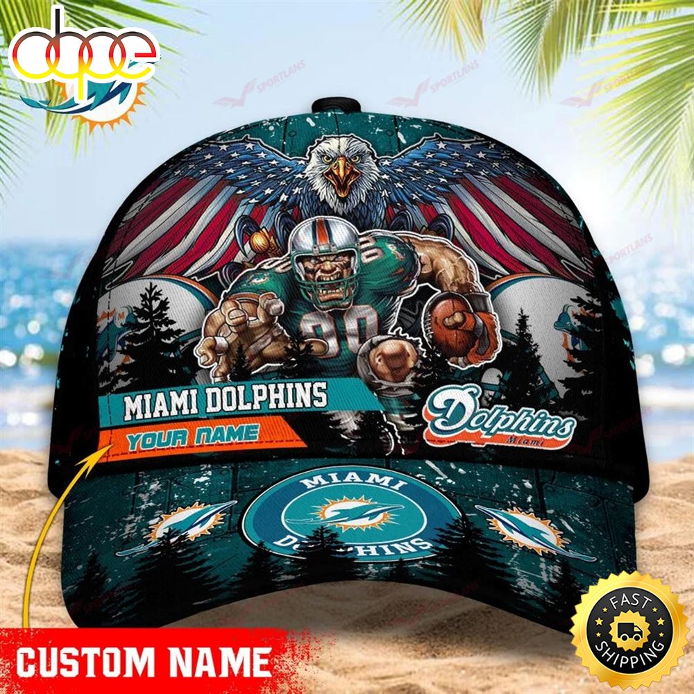 Miami Dolphins Nfl Cap Personalized
