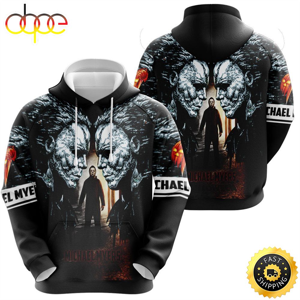 Michael Myers Horror Movie For Fan 3D Hoodie
