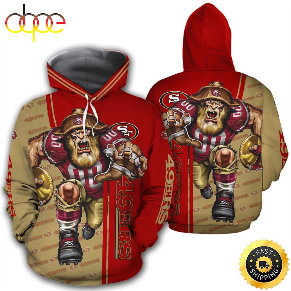 N.F.L.San Francisco 49ers Pullover Hoodies