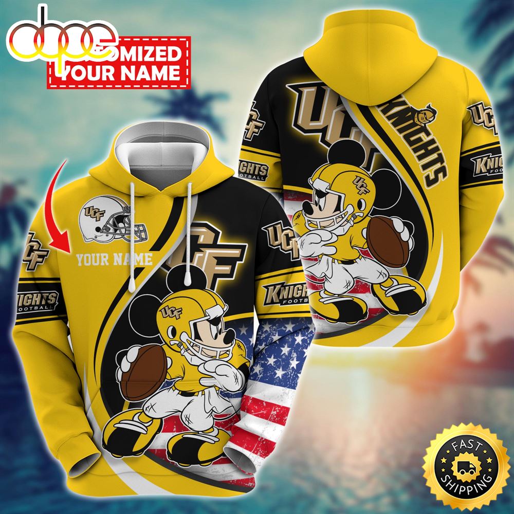NCAA UCF Knights Mickey Custom Hoodie Trending Shirt