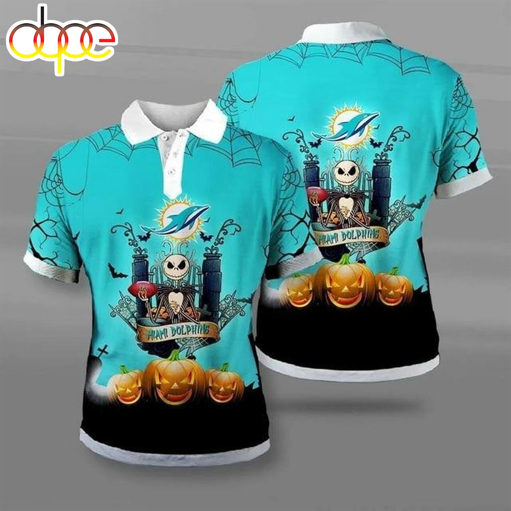 NFL Miami Dolphins Polo Shirt V7