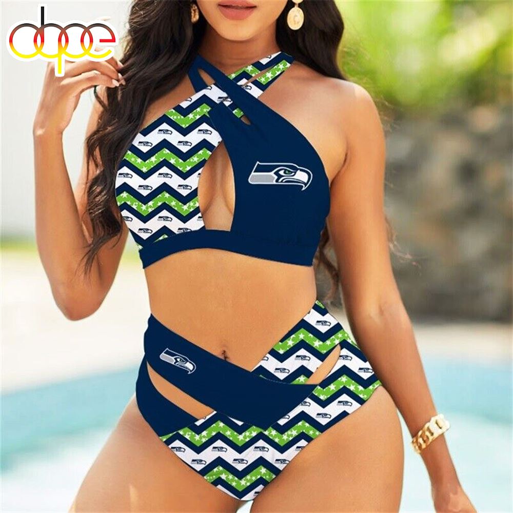 NFL Seattle Seahawks Bikini Suit Set