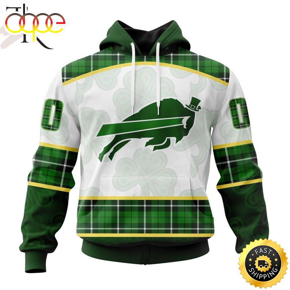 NFL Buffalo Bills Special Design For St. Patrick Day Hoodie
