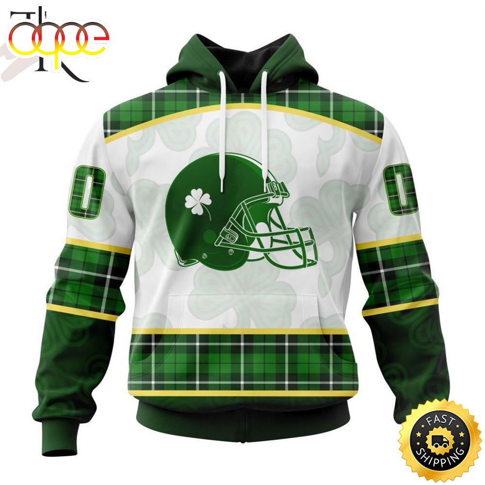 NFL Cleveland Browns Special Design For St. Patrick Day Hoodie