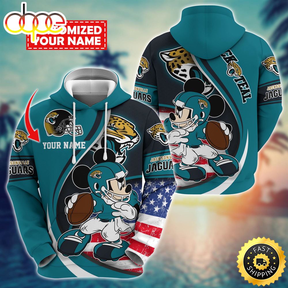 NFL Jacksonville Jaguars Mickey Custom Hoodie Trending Shirt