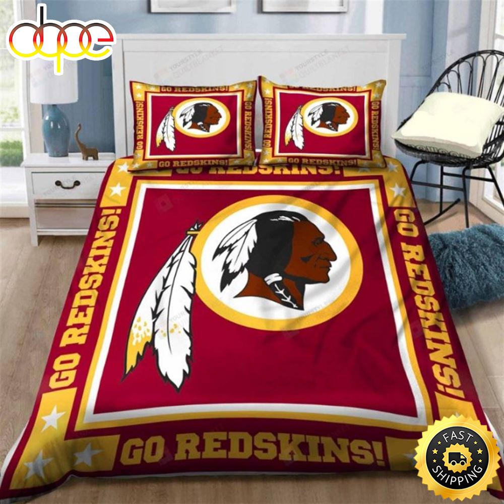 NFL Washington Redskins Big Red Logo Bedding Set