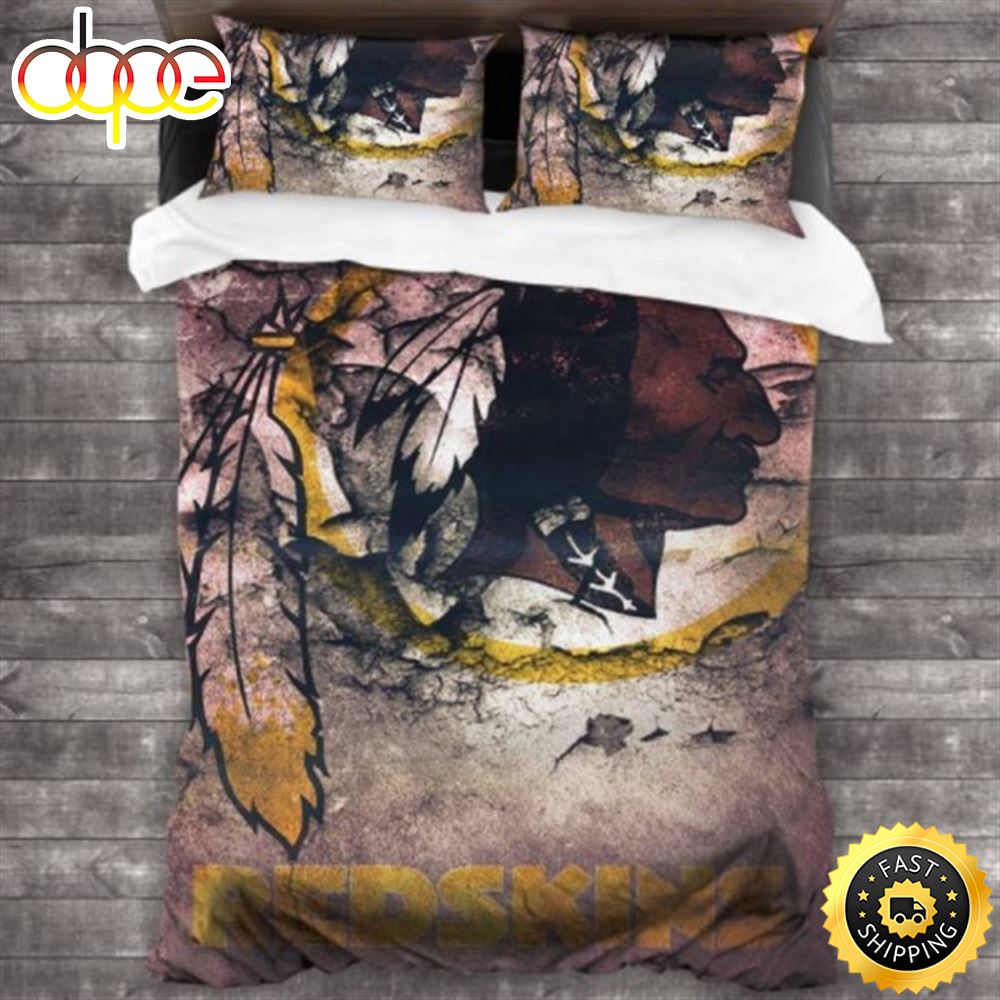 NFL Washington Redskins Washed Microfiber Bedding Set
