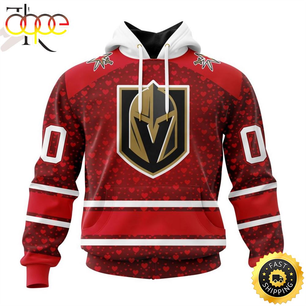 NHL Vegas Golden Knights Special Gift For Valentines Day Hoodie