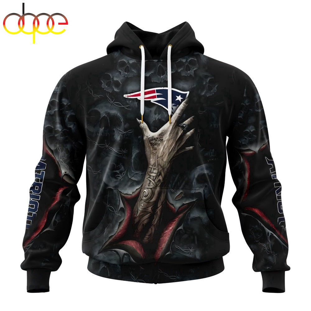 New England Patriots All Over Print Hoodie Shirt Gift For Fans