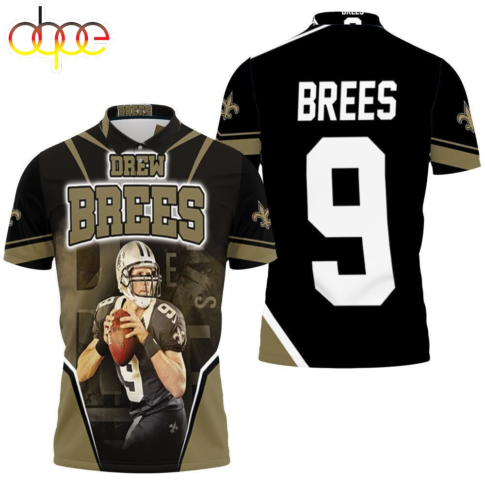 New Orleans Saints Drew Brees Polo Shirt
