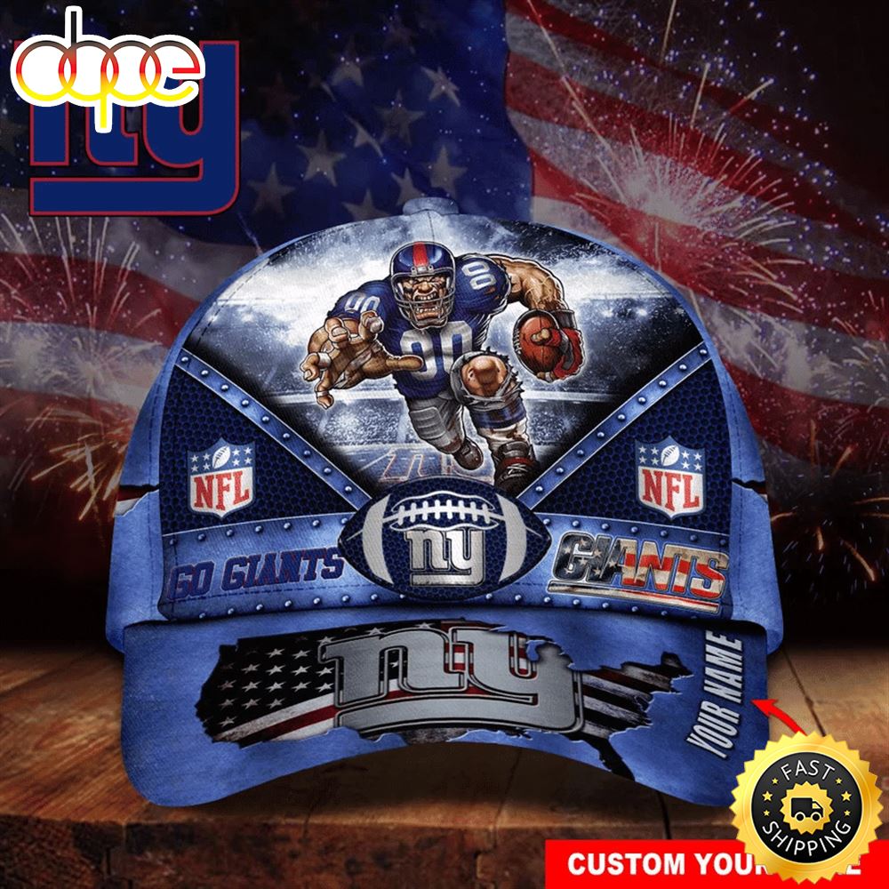 New York Giants Nfl Personalized Trending Cap Super Bowl