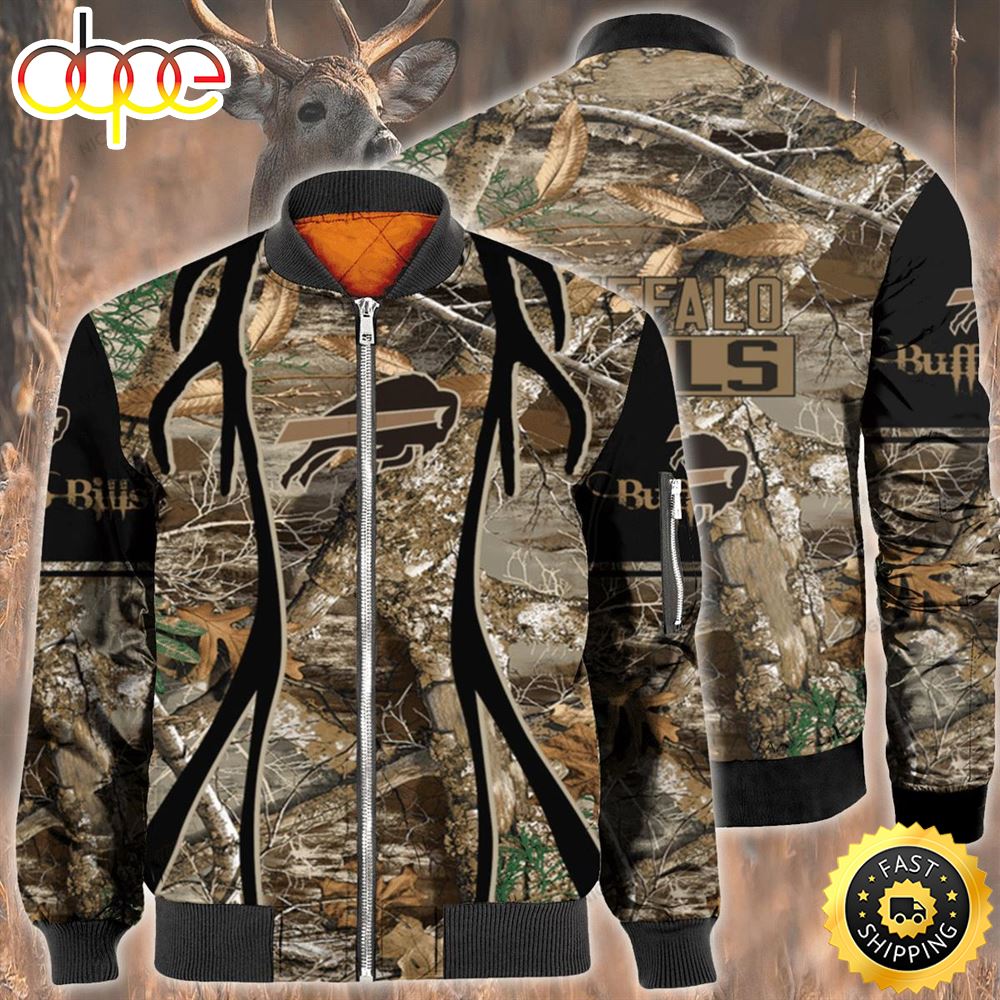Nfl Buffalo Bills Hunting Bomber Jacket