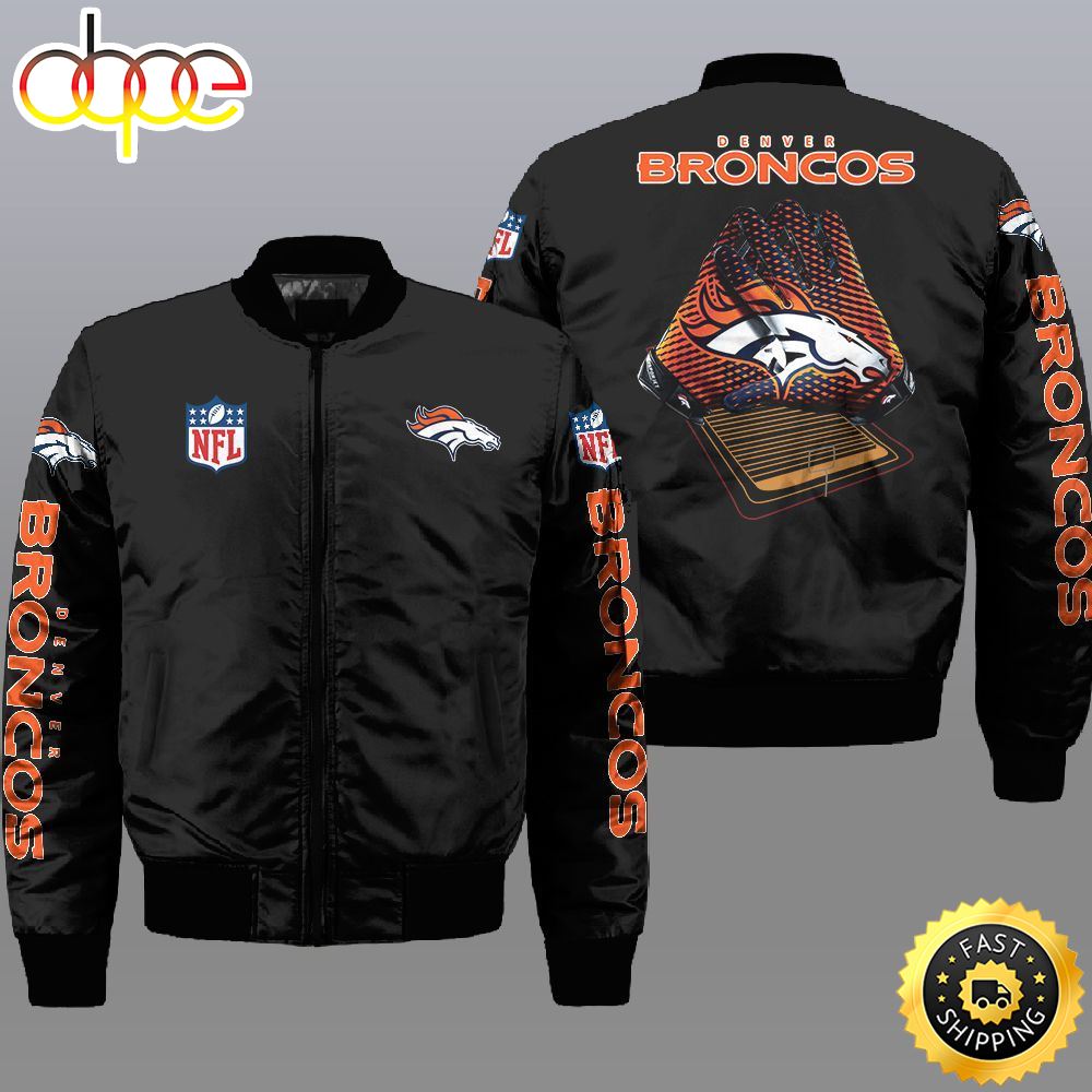 Nfl Denver Broncos 3D Bomber Jacket
