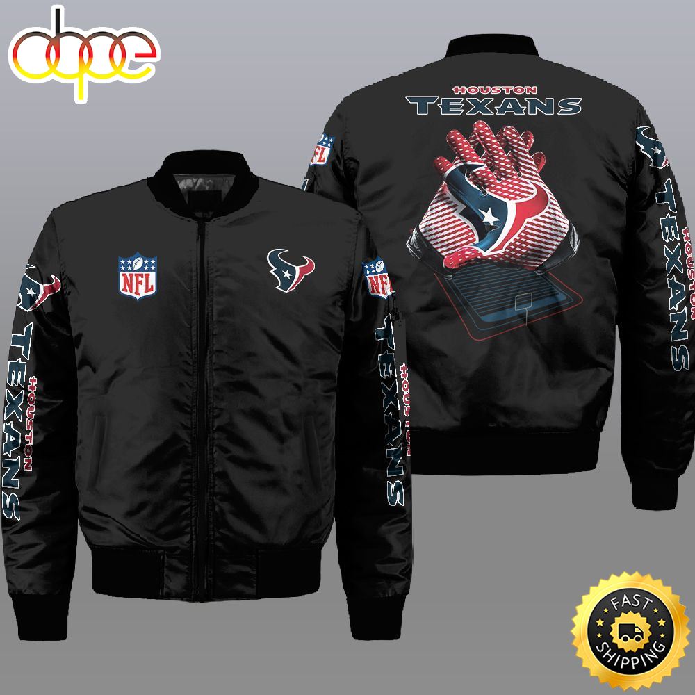 Nfl Houston Texans 3D Bomber Jacket
