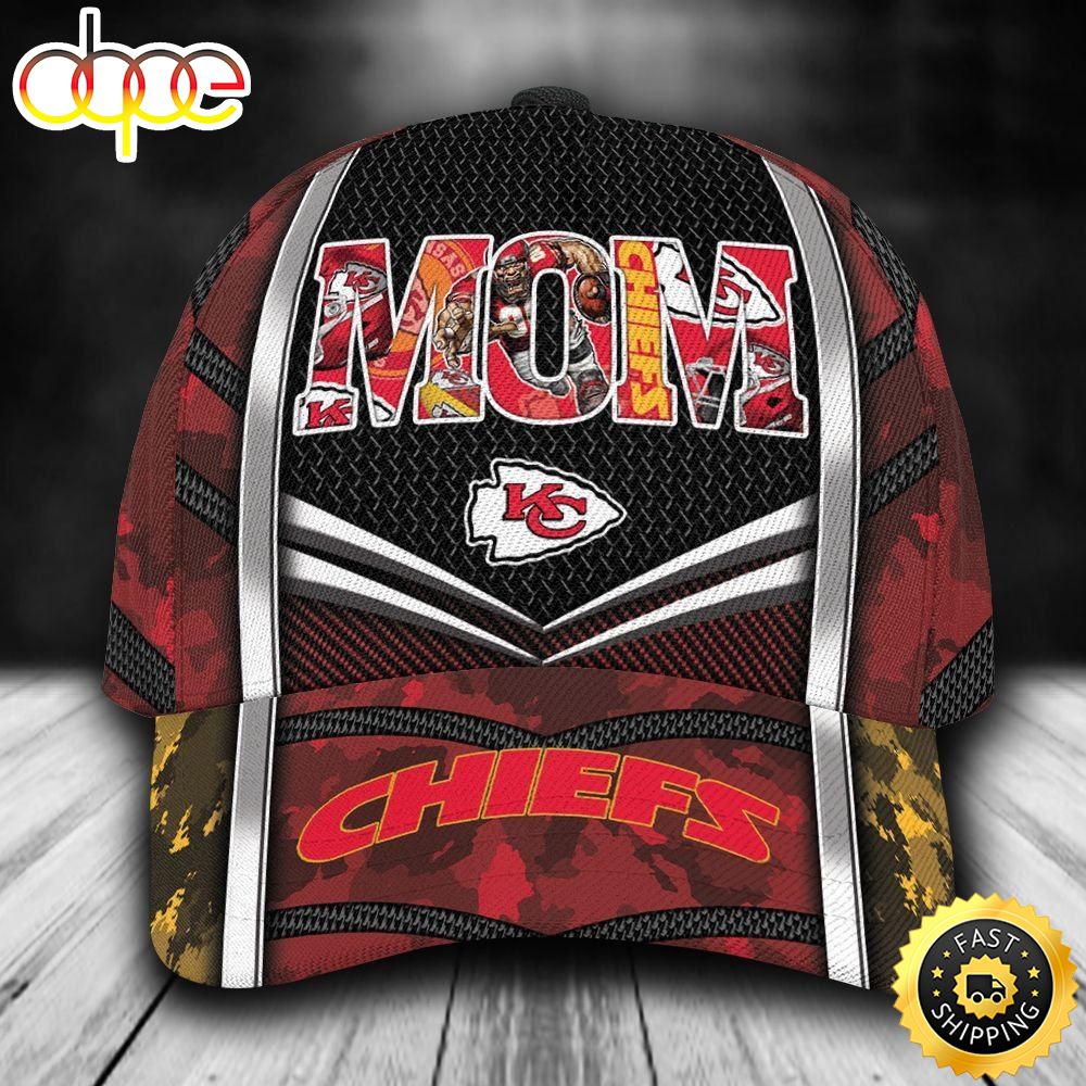 Nfl Kansas City Chiefs Mom Custom Name 3d Cap