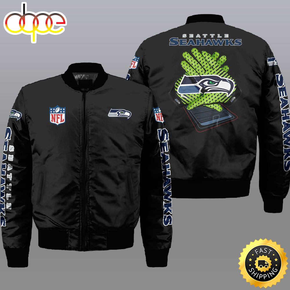 Nfl Seattle Seahawks 3D Bomber Jacket