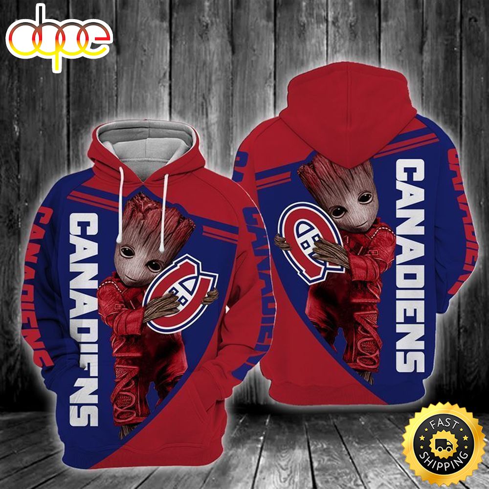 Nhl – Montreal Canadiens 3d Hoodie Style