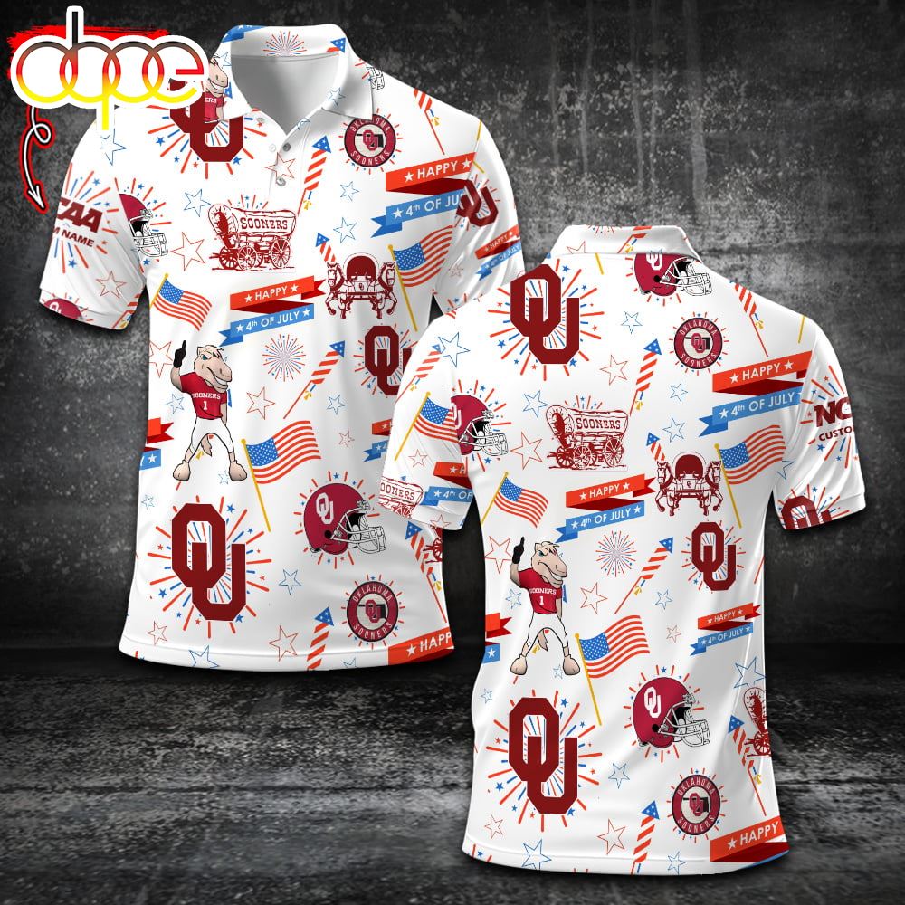 Oklahoma Sooners -  Name Sports For Fan Polo Shirt