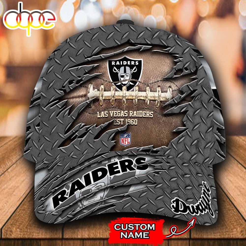 Personalized Las Vegas Raiders Est 1960 All Over Print 3D Baseball Cap