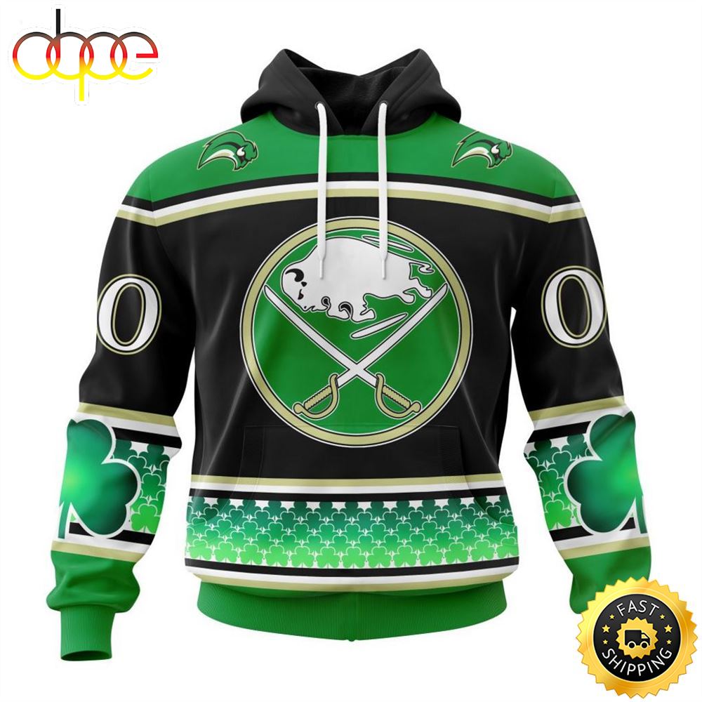 Personalized NHL Buffalo Sabres Specialized Unisex Kits Hockey Celebrate St Patrick's Day Hoodie