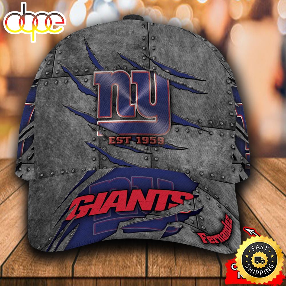 Personalized New York Giants All Over Print 3D Classic Cap