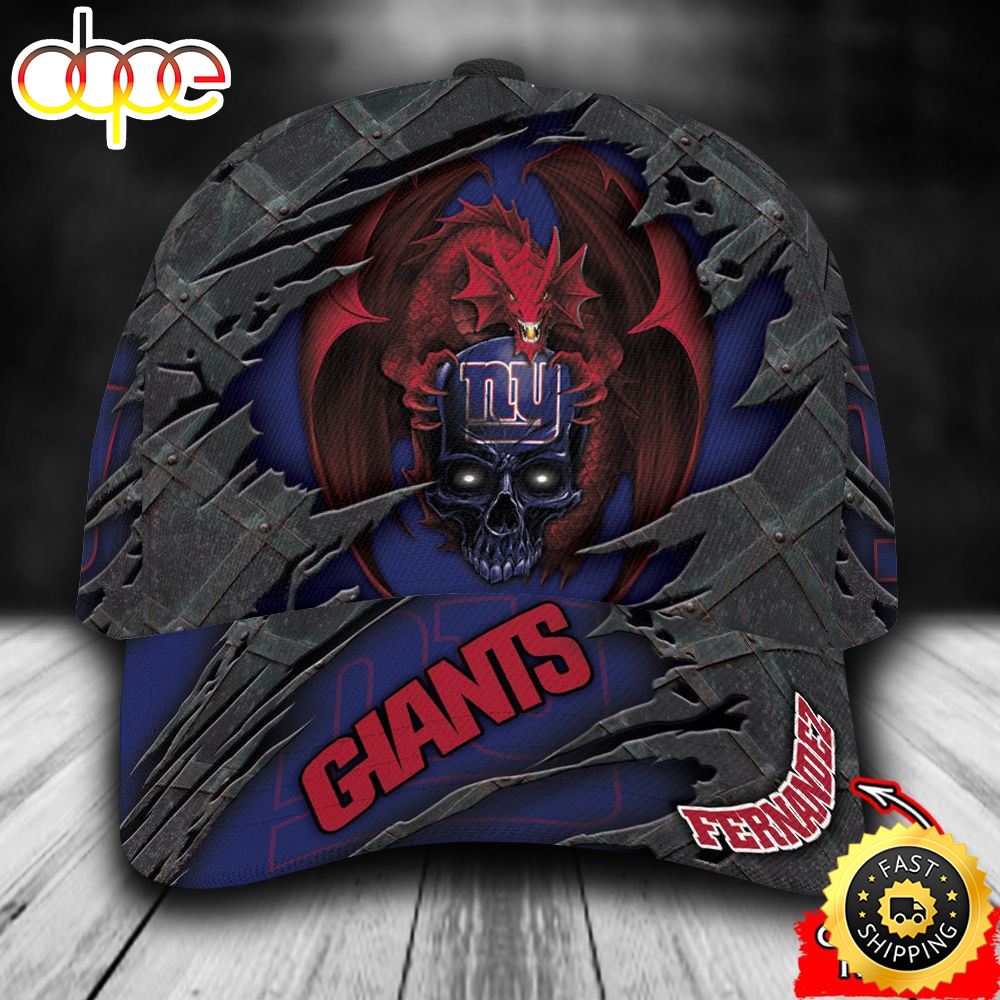 Personalized New York Giants Dragon All Over Print 3D Classic Cap